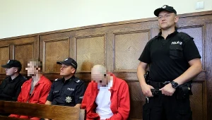 Oskarżeni na sali rozpraw