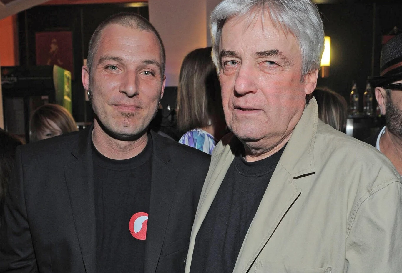 Andrzej Żuławski, na zdj. z synem Xawerym Andrzej Żuławski, na zdj. z synem Xawerym