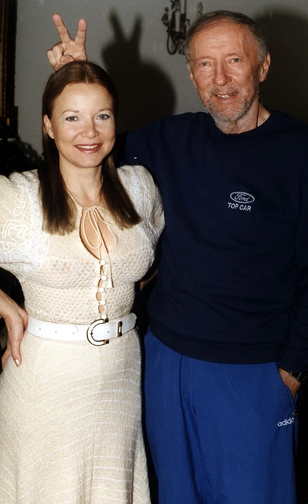 Laura Łącz i Krzysztof Chamiec w 2000 r.