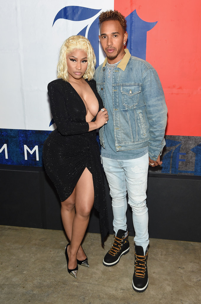 Nicki Minaj i Lewis Hamilton prowokują