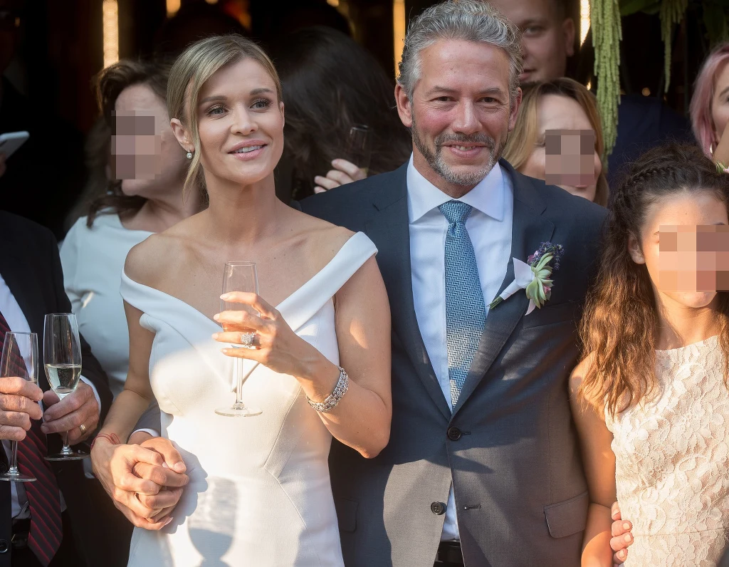 Joanna Krupa i Douglas Nunes w dniu ślubu