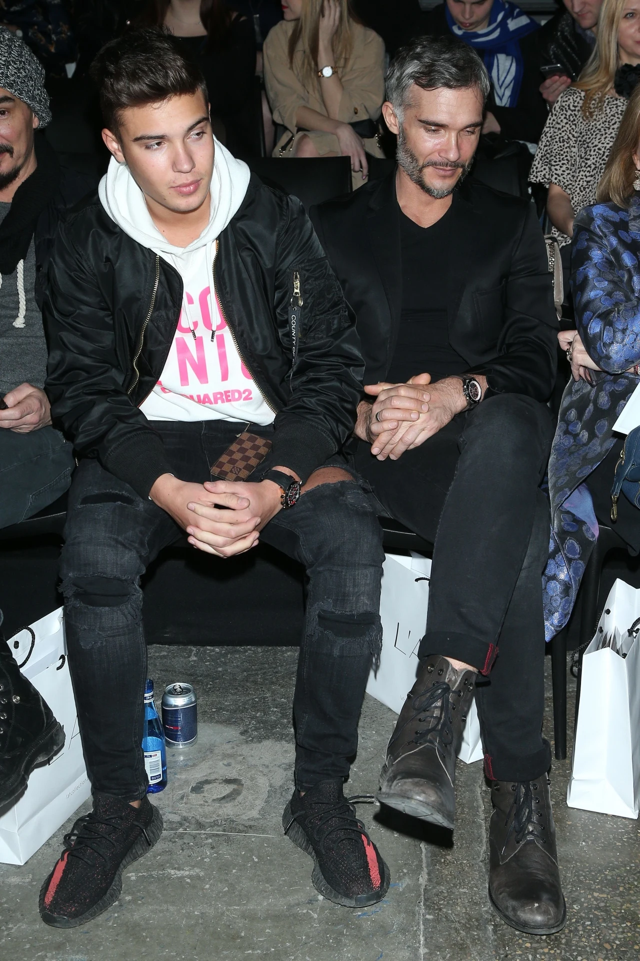 Leon z tatą Leon z tatą