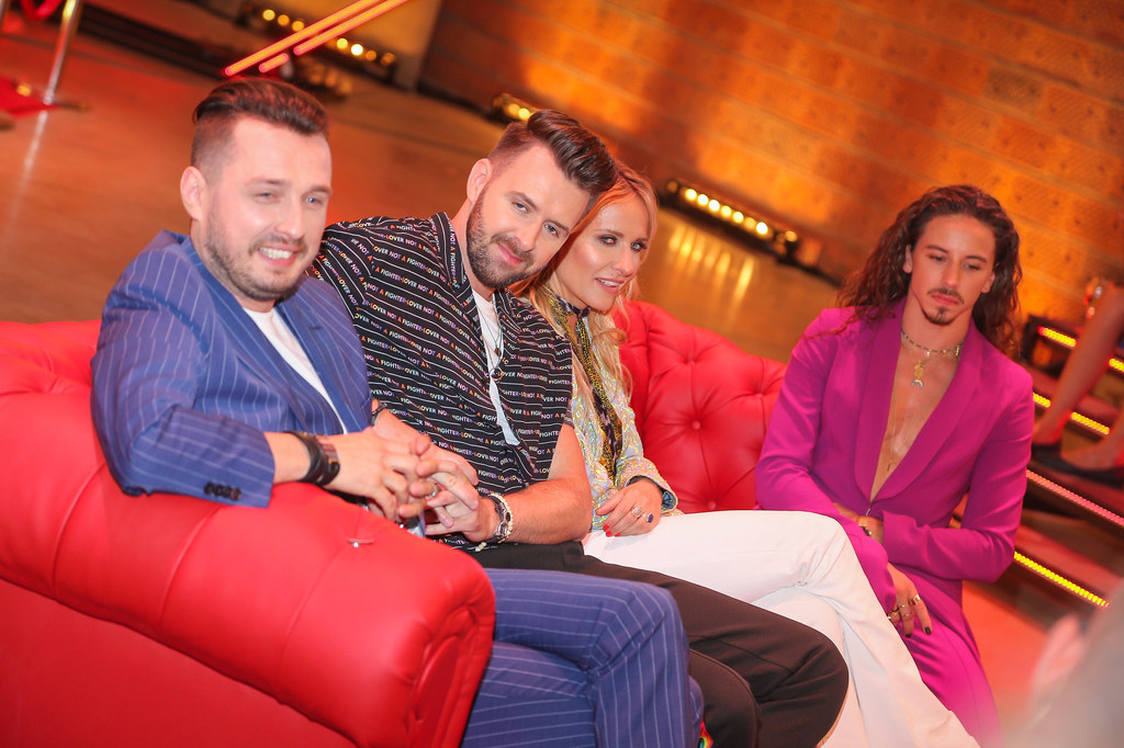 Jurorzy "The Voice of Poland" w komplecie: Piotr Cugowski, Grzegorz Hyży, Patrycja Markowska i Michał Szpak