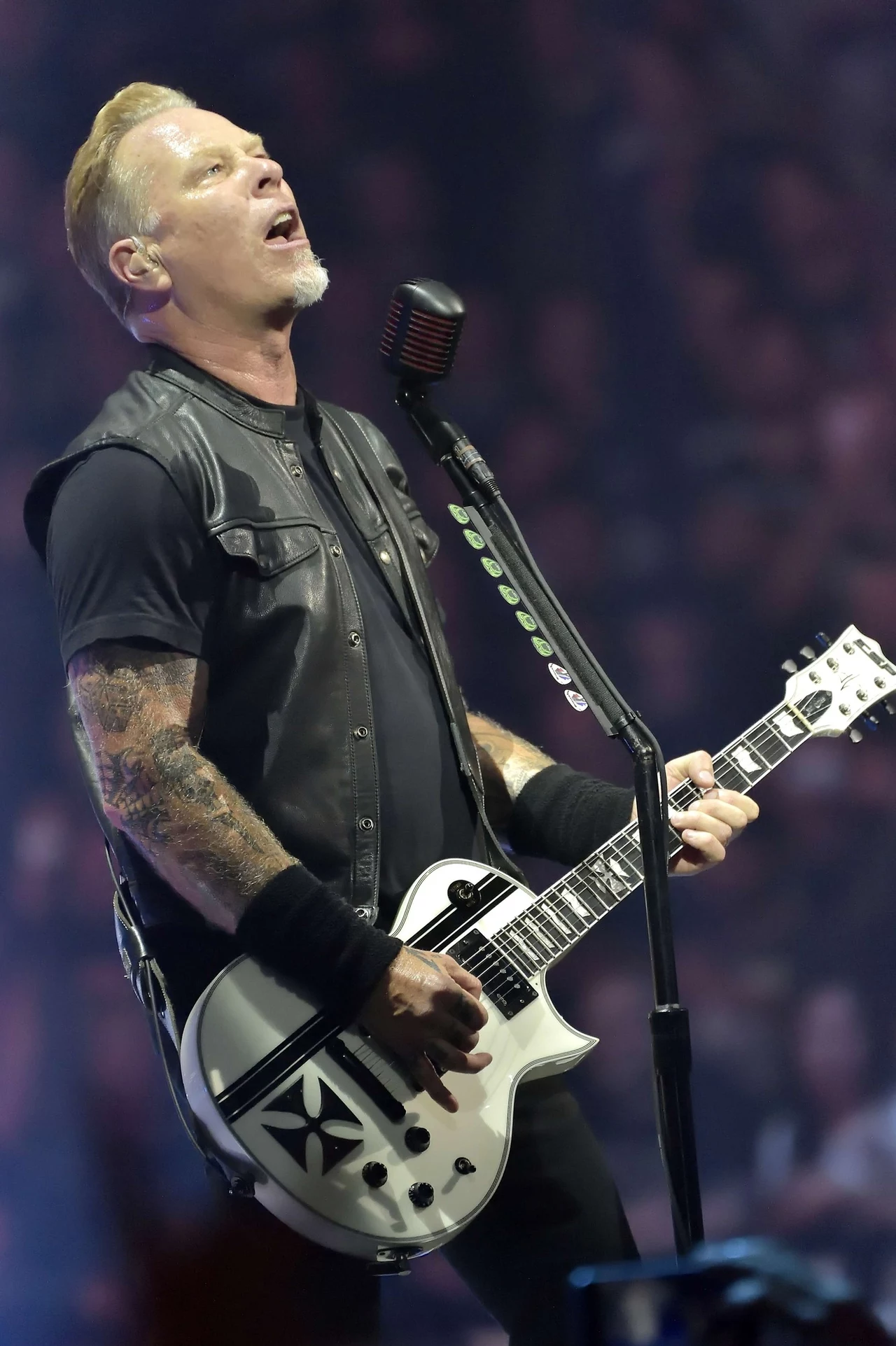 James Hetfield (Metallica) w akcji James Hetfield (Metallica) w akcji