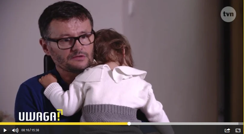 Mariusz P. z córką Nelą Mariusz P. z córką Nelą