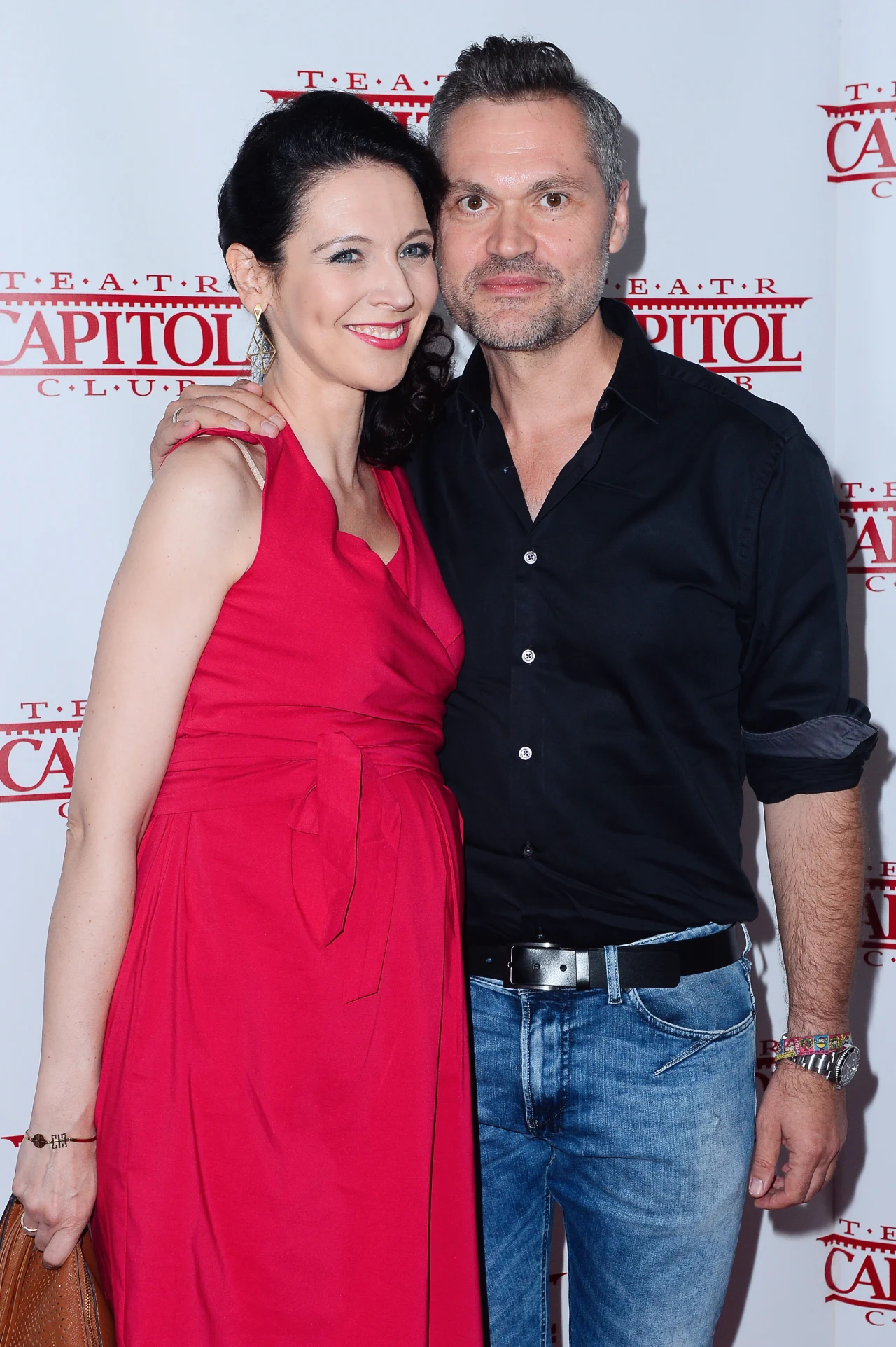 Andżelika Piechowiak z mężem, Rafałem Olejniczakiem Andżelika Piechowiak z mężem, Rafałem Olejniczakiem