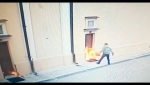 Przestępstwo zarejestrowały kamery monitoringu