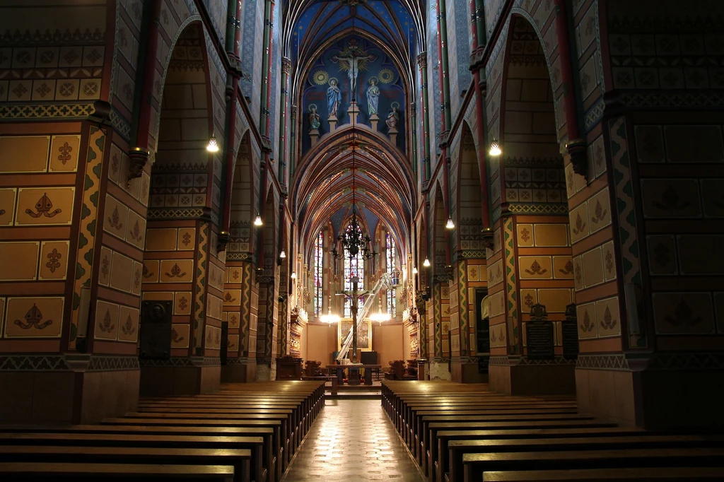 Piękne wnętrze włocławskiej katedry