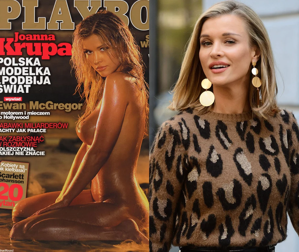 Joanna Krupa na okładce "Playboya"