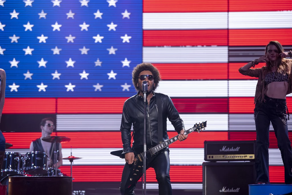 Mateusz Ziółko jako Lenny Kravitz w "Twoja twarz brzmi znajomo"