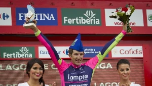 Przemysław Niemiec po zwycięstwie na etapie Vuelta a Espana