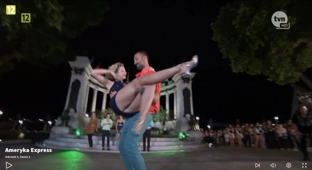 Lara Gessler w "Ameryka Express" (Screen: player.pl) Lara Gessler w "Ameryka Express" (Screen: player.pl)