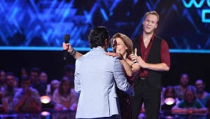  Jana Kunesova i Michał Malitowski na planie programu "World of Dance – Polska”. 