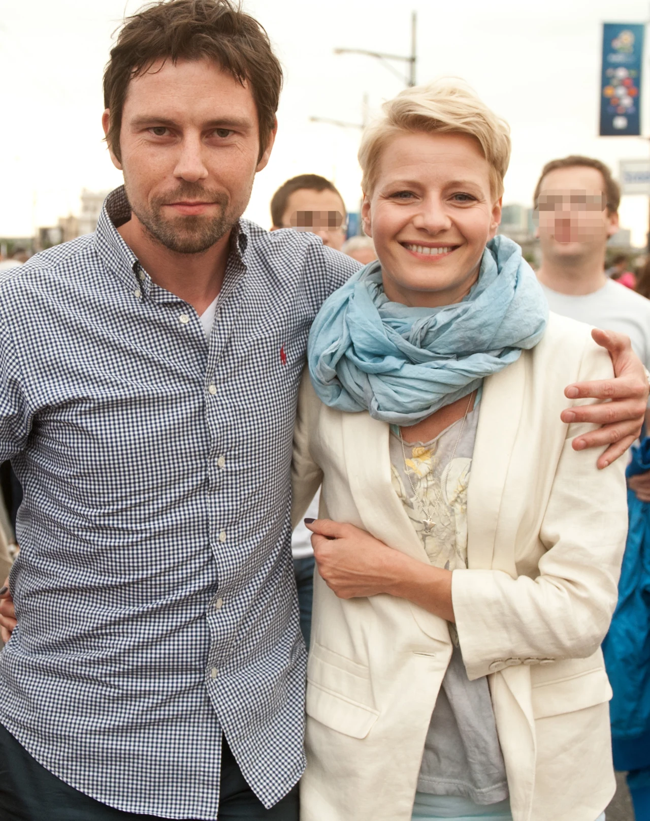 Małgorzata Kożuchowska z mężem Małgorzata Kożuchowska z mężem