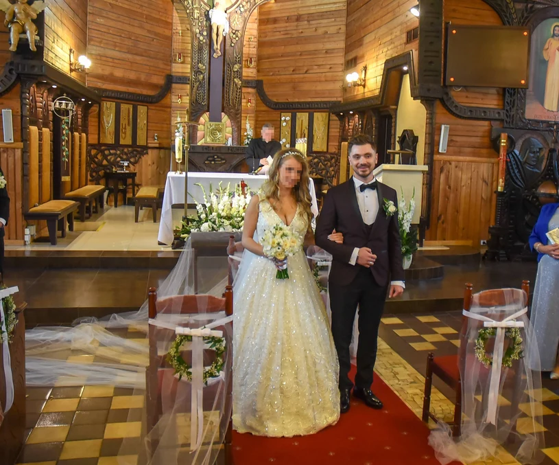 Syn Zenka Martyniuka i jego świeżo upieczona małżonka Syn Zenka Martyniuka i jego świeżo upieczona małżonka