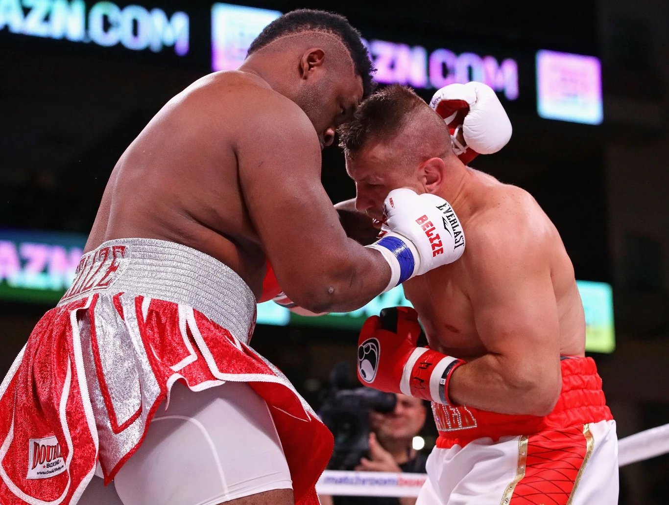 Jarrell Miller i Tomasz Adamek Jarrell Miller i Tomasz Adamek