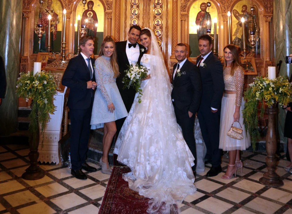 Maria Menounos z mężem Maria Menounos z mężem