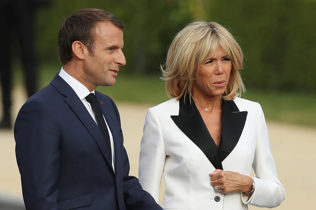  Brigitte Macron zrobiła aferę swojemu mężowi