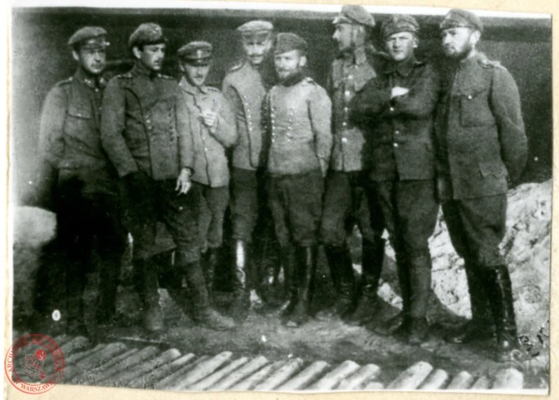 Rada Żołnierska w Obozie w Szczypiornie, 1917 rok Rada Żołnierska w Obozie w Szczypiornie, 1917 rok