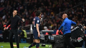 Edinson Cavani ma żal, że to właśnie jego zdjął trener Thomas Tuchel w meczu z Olympique Lyon