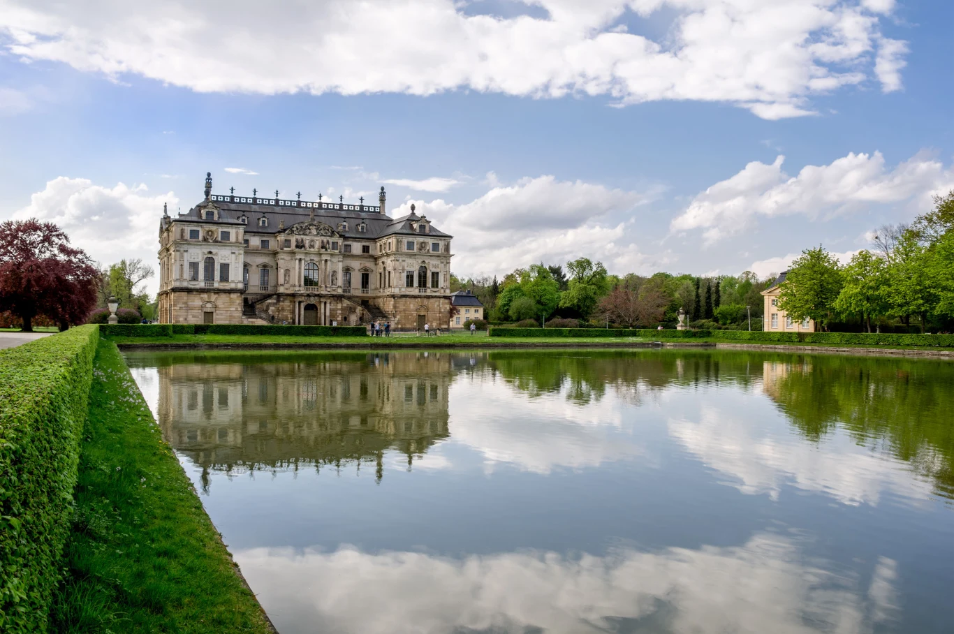 Pałac w drezdeńskim Grosser Garten Pałac w drezdeńskim Grosser Garten