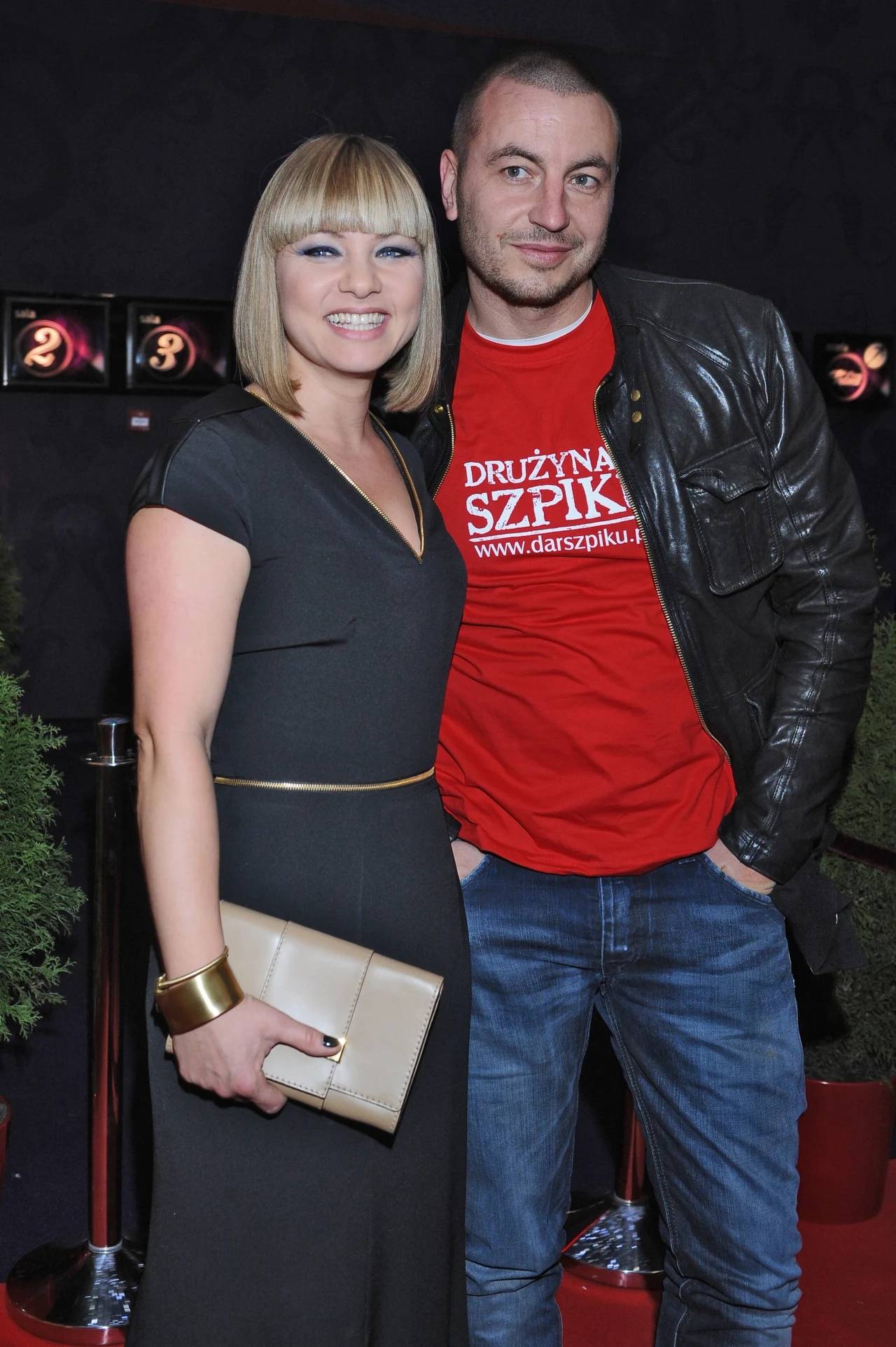 Katarzyna Bujakiewicz z mężem Katarzyna Bujakiewicz z mężem