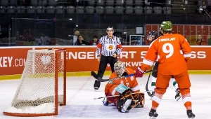 Michael Cichy pokonuje Lelanda Irvinga