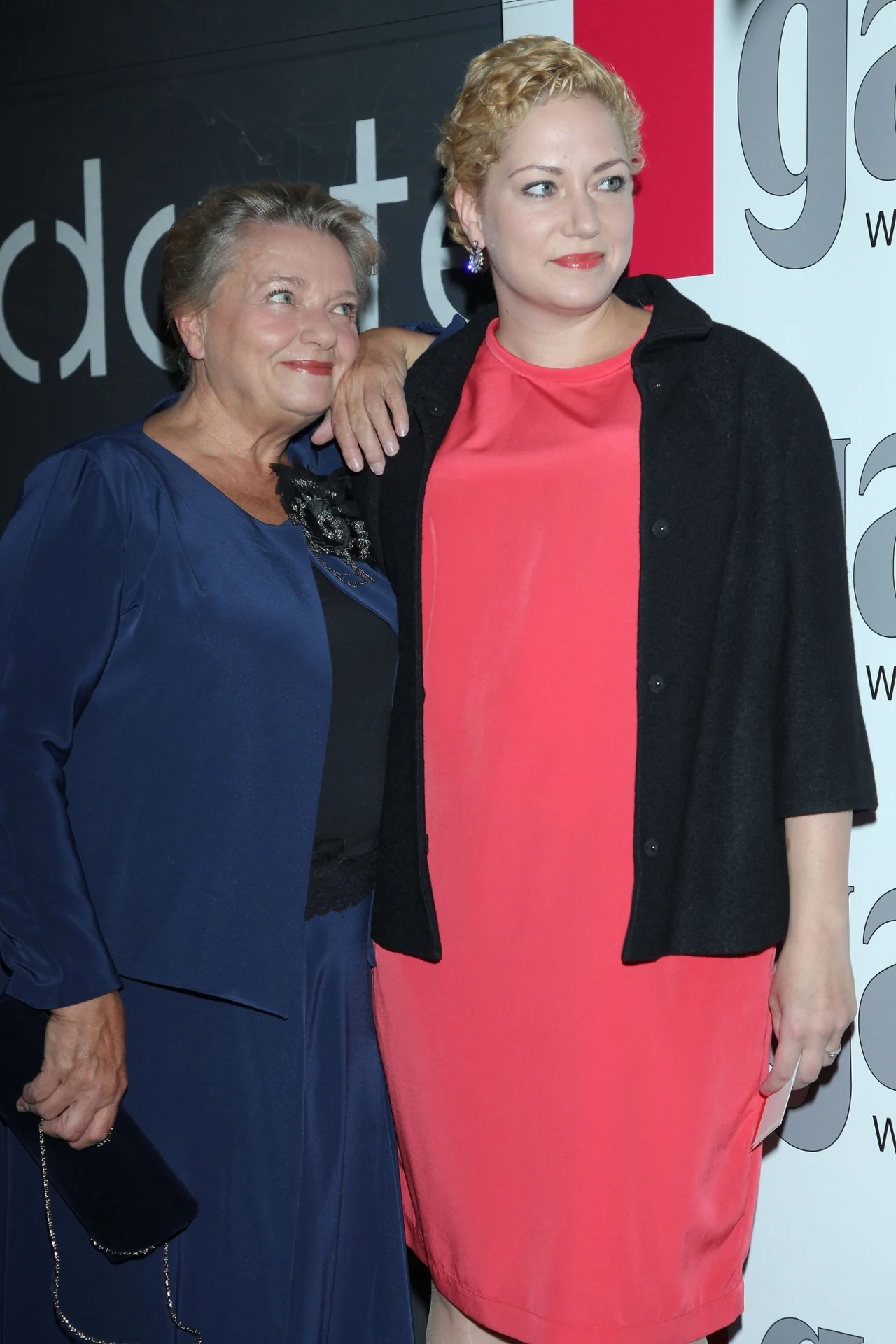 Anna Seniuk z córką, Magdaleną Anna Seniuk z córką, Magdaleną