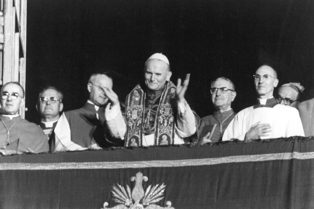 Karol Wojtyła zostaje papieżem, 16 października 1978 r. Karol Wojtyła zostaje papieżem, 16 października 1978 r.