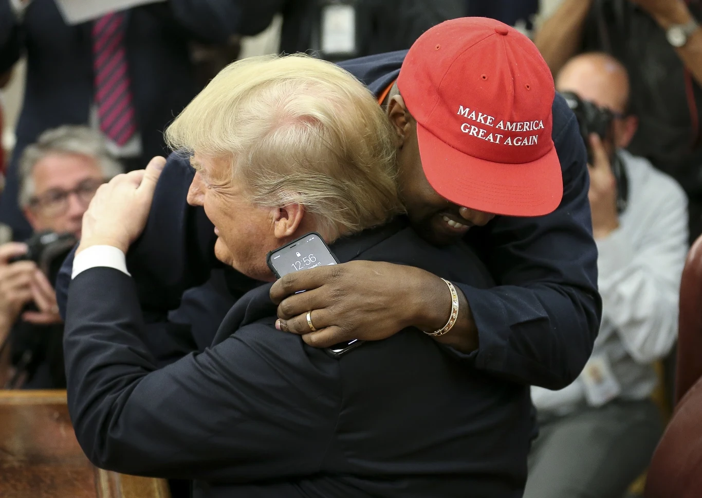Kanye West w Białym Domu
