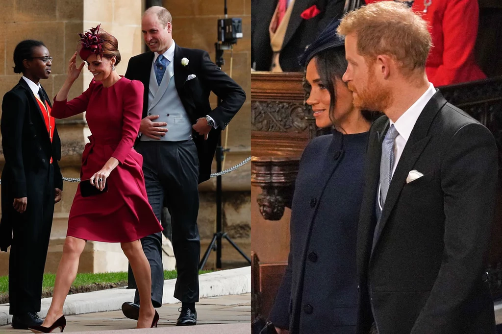 Kate i William oraz Meghan i Harry