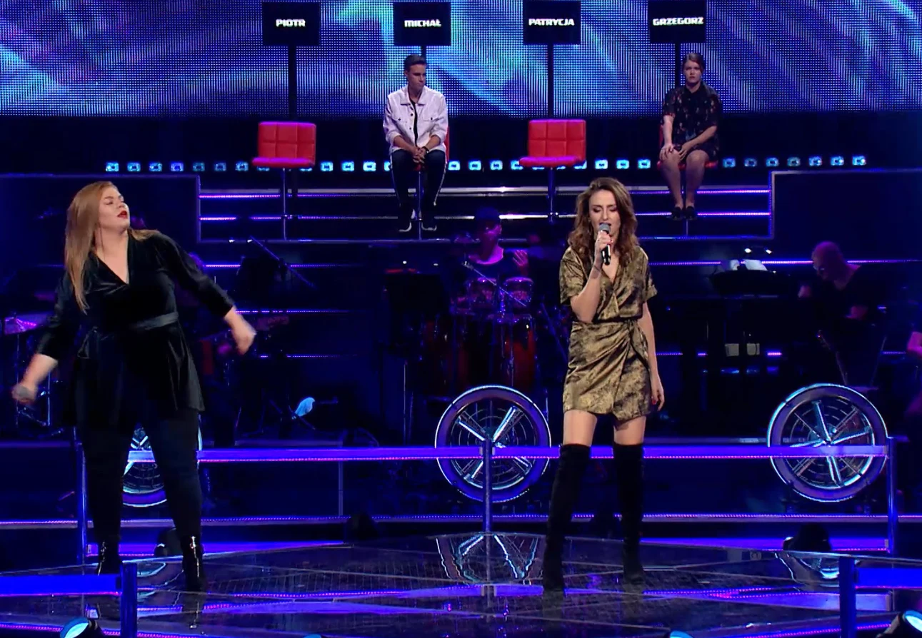 Daria Adamczewska i Diana Ciecierska w "The Voice of Poland" Daria Adamczewska i Diana Ciecierska w "The Voice of Poland"