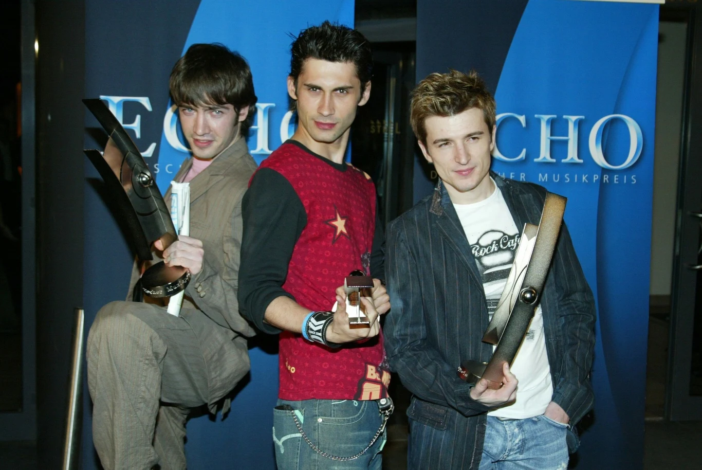 O-Zone w 2005 r. - Dan Balan w środku