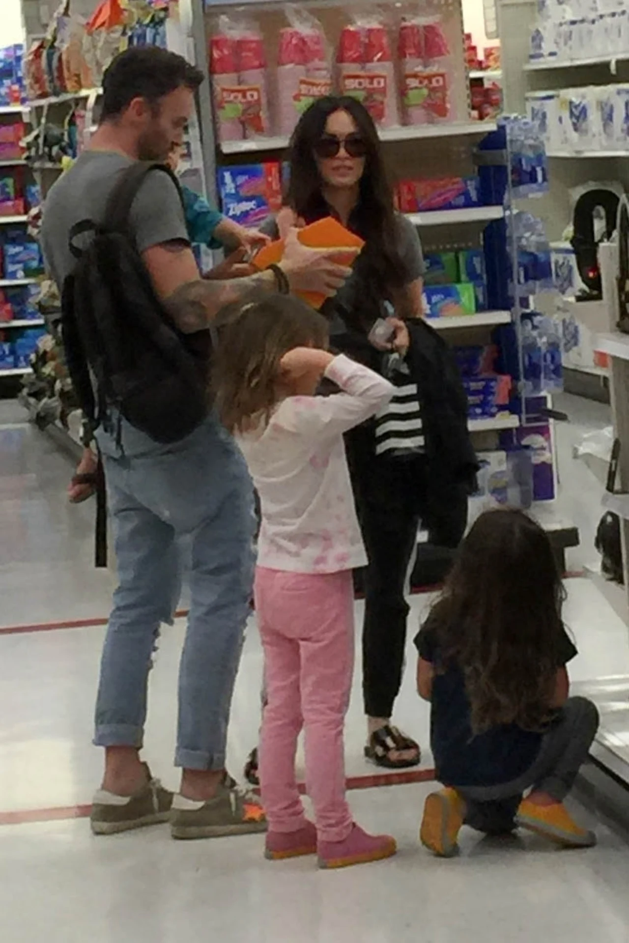 Brian Austin Green i Megan Fox z synami Brian Austin Green i Megan Fox z synami