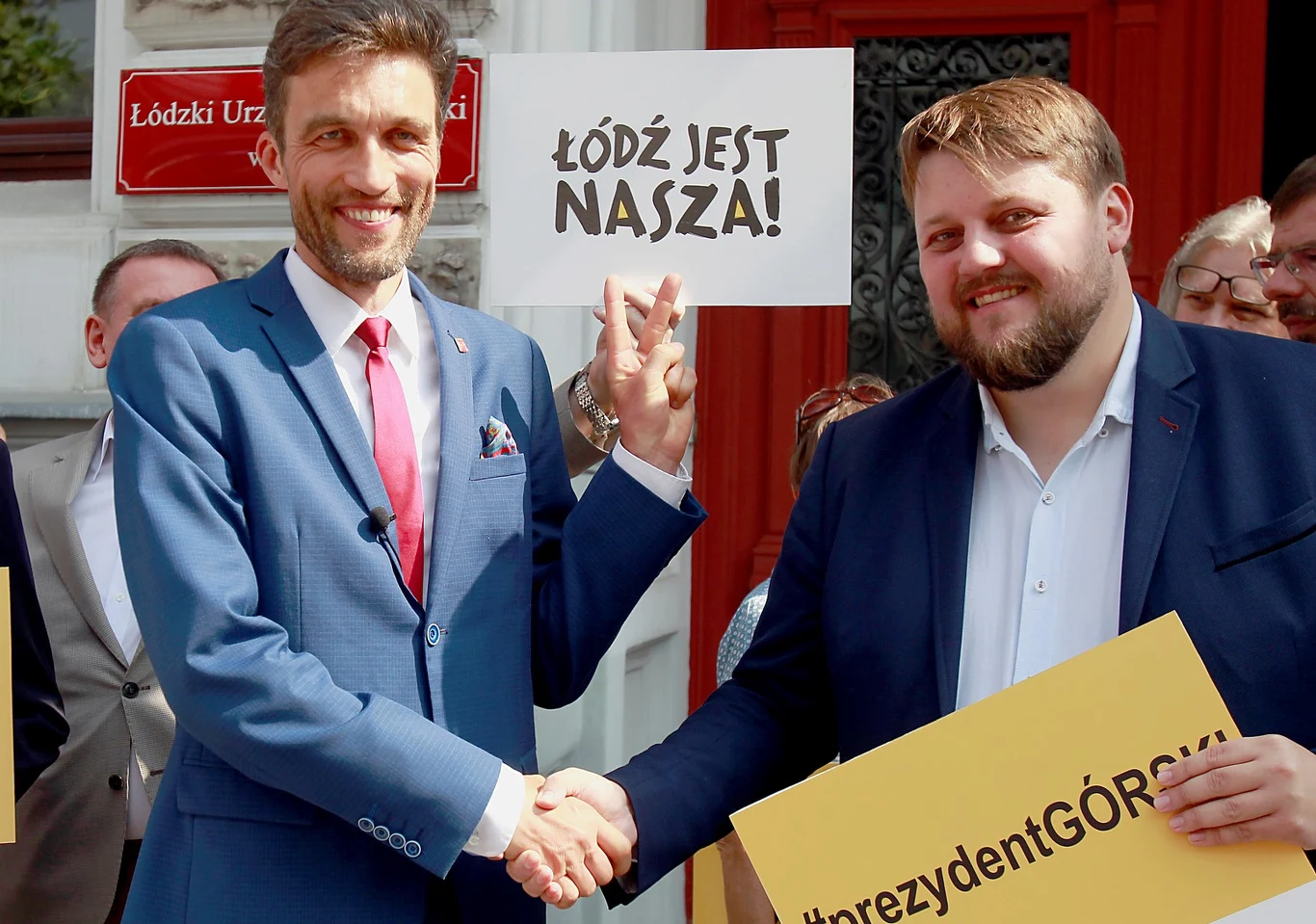 Rafał Górski i poseł Kukiz'15 Piotr Apel Rafał Górski i poseł Kukiz'15 Piotr Apel