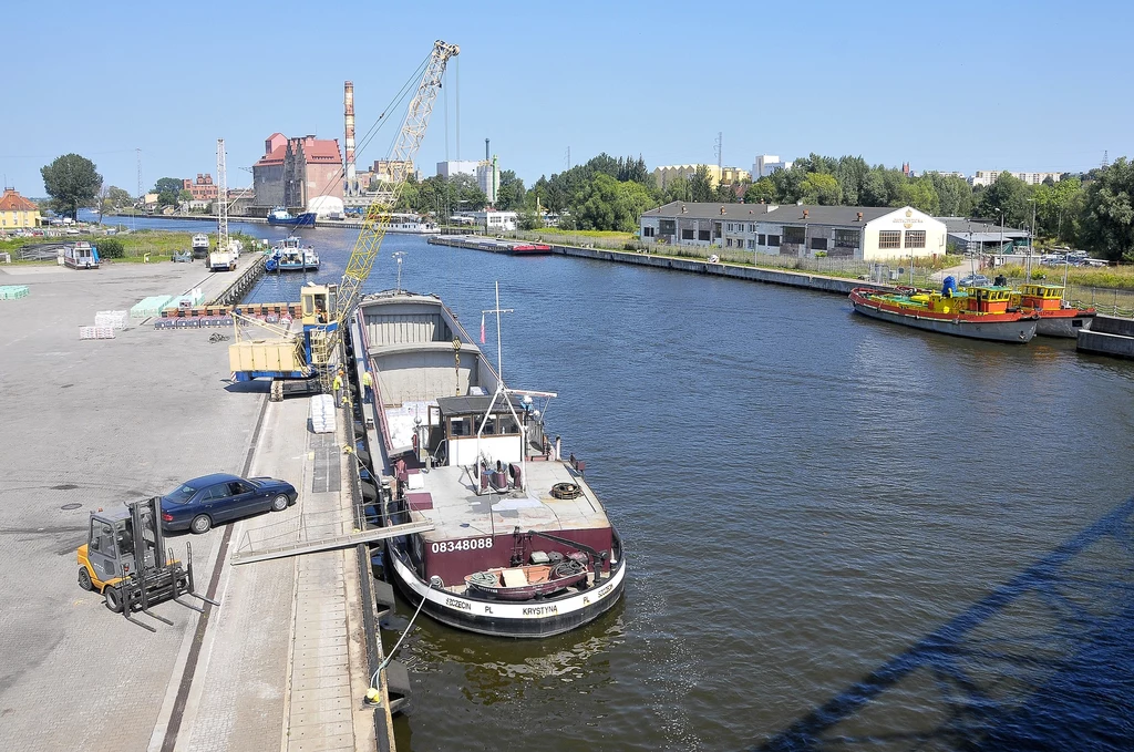 Nadbrzeże portowe w Elblągu