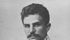 Władysław Belina-Prażmowski, dowódca 1 Pułku Ułanów Legionów Polskich - fotografia portretowa w mundurze galowym