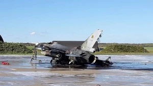 F-16AM o numerze bocznym FA128 to pierwsza strata samolotu tego typu w historii/Luchtkomponent