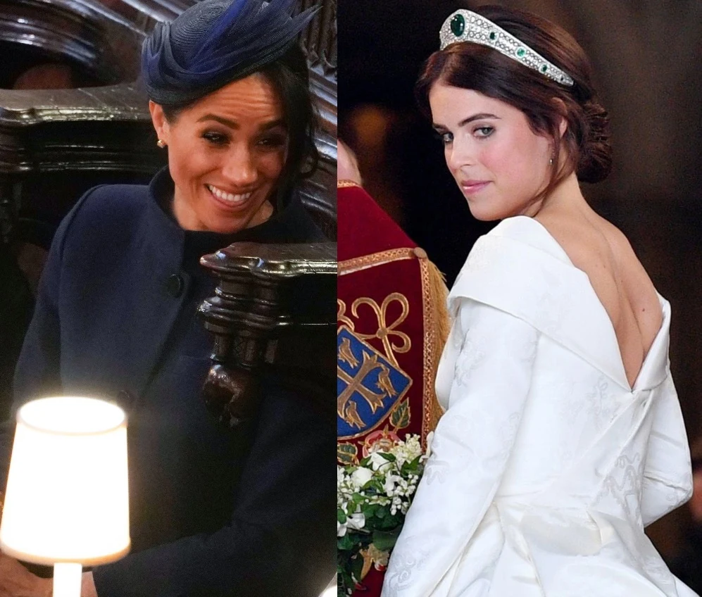 Meghan skradła show Eugenii Meghan skradła show Eugenii