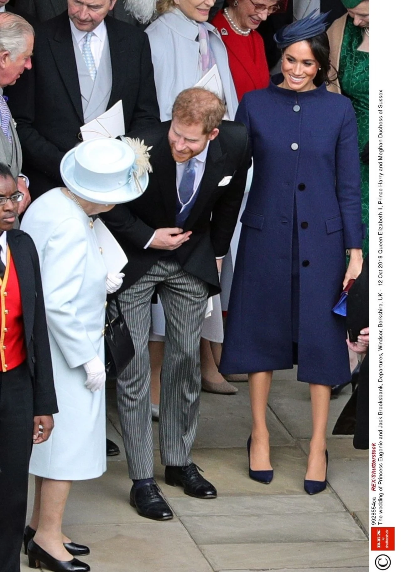 Meghan i Harry o ciąży powiedzili królowej podczas ślubu Eugenii! Faux pas? Meghan i Harry o ciąży powiedzili królowej podczas ślubu Eugenii! Faux pas?