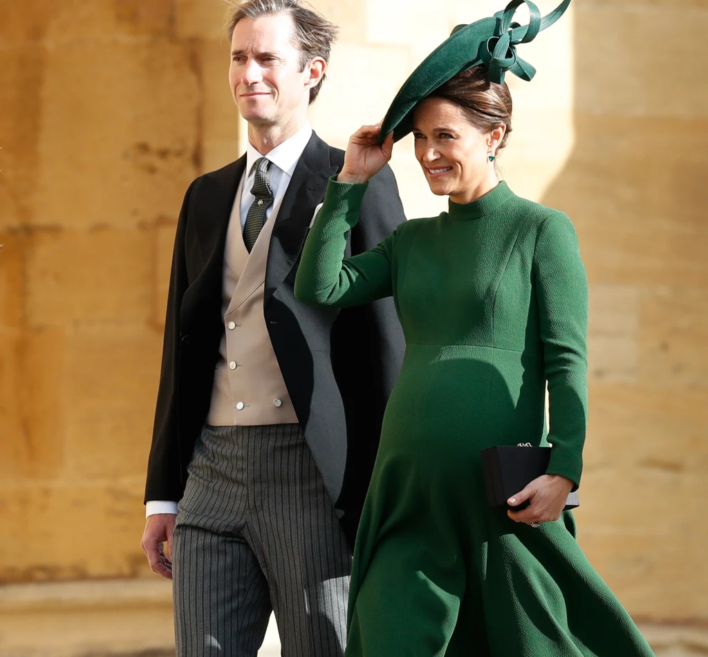 Pippa w zaawansowanej ciąży na ślubie księżniczki Eugenii