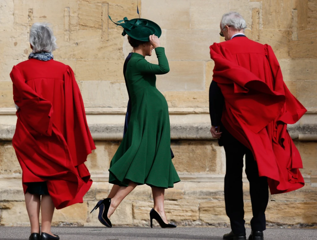 Pippa na ślubie księżniczki Eugenii  Pippa na ślubie księżniczki Eugenii