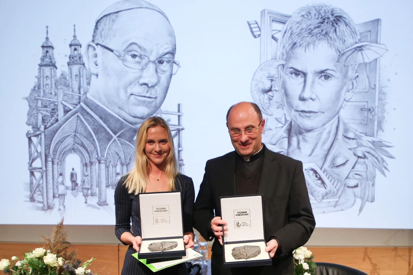 Nagrodę w imieniu Ewy Błaszczyk odebrała jej córka, Marianna Janczarska
