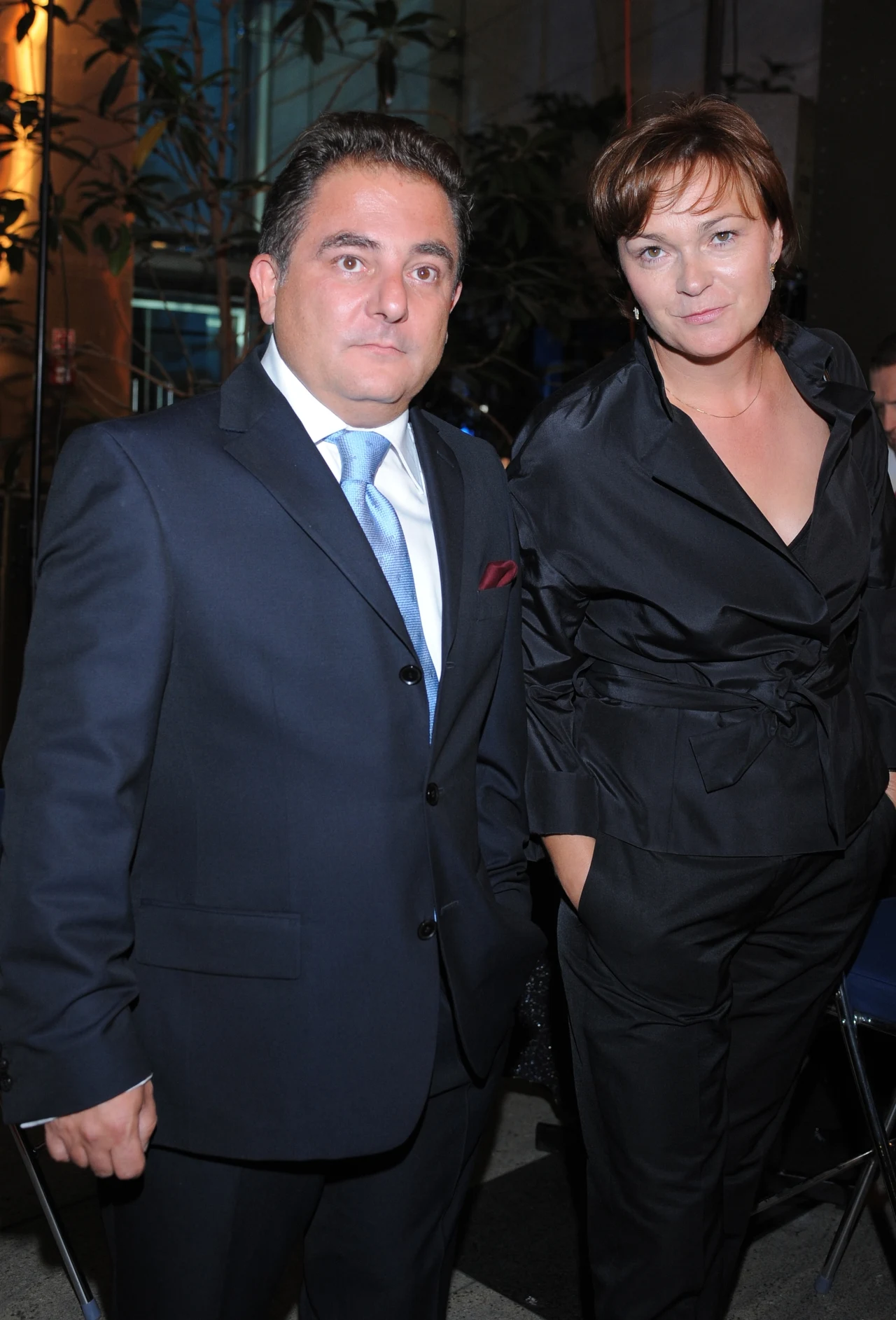 Robert Makłowicz z żoną