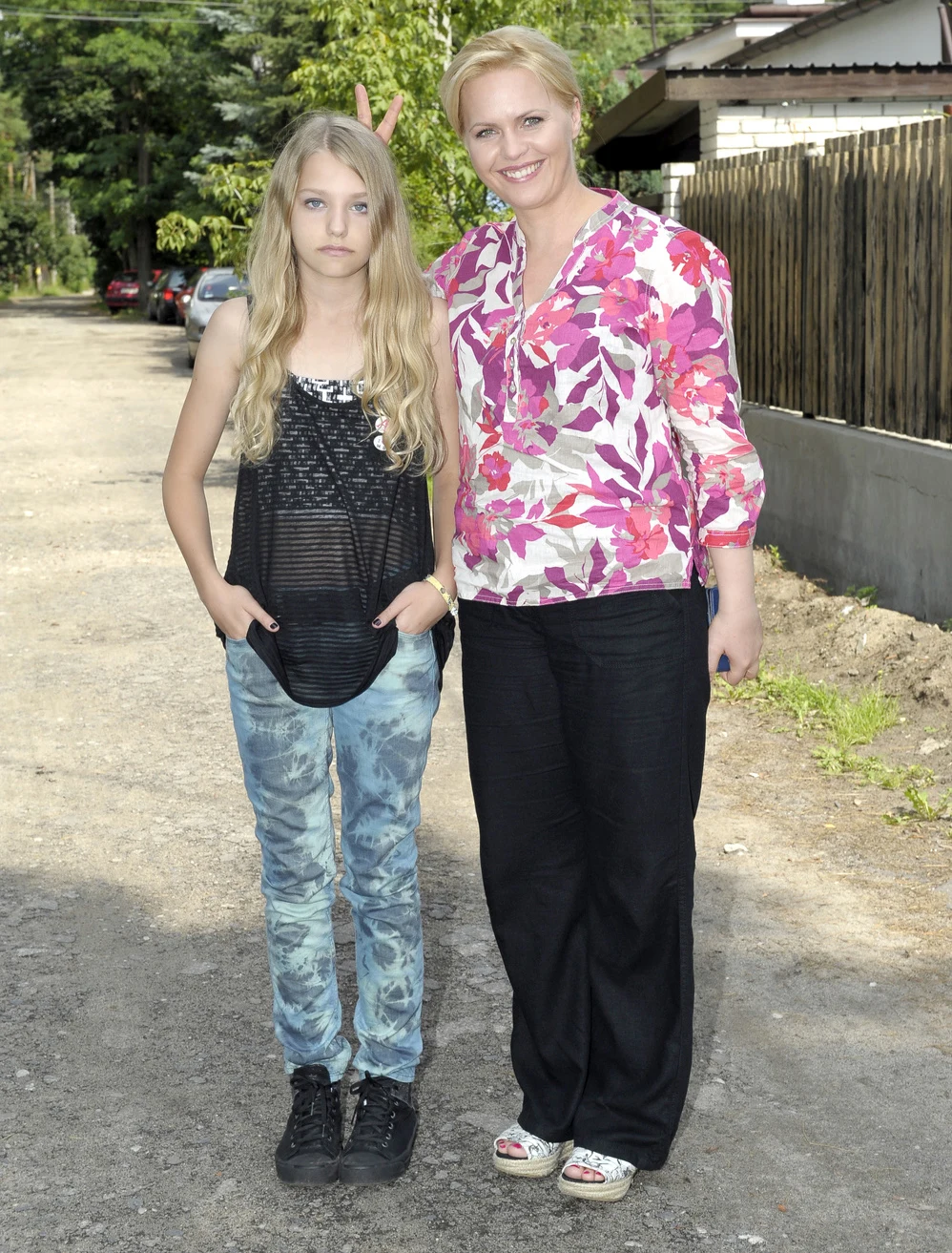 Nicole Bogdanowicz i Magda Stużyńska-Bauer na planie "Przyjaciółek" Nicole Bogdanowicz i Magda Stużyńska-Bauer na planie "Przyjaciółek"