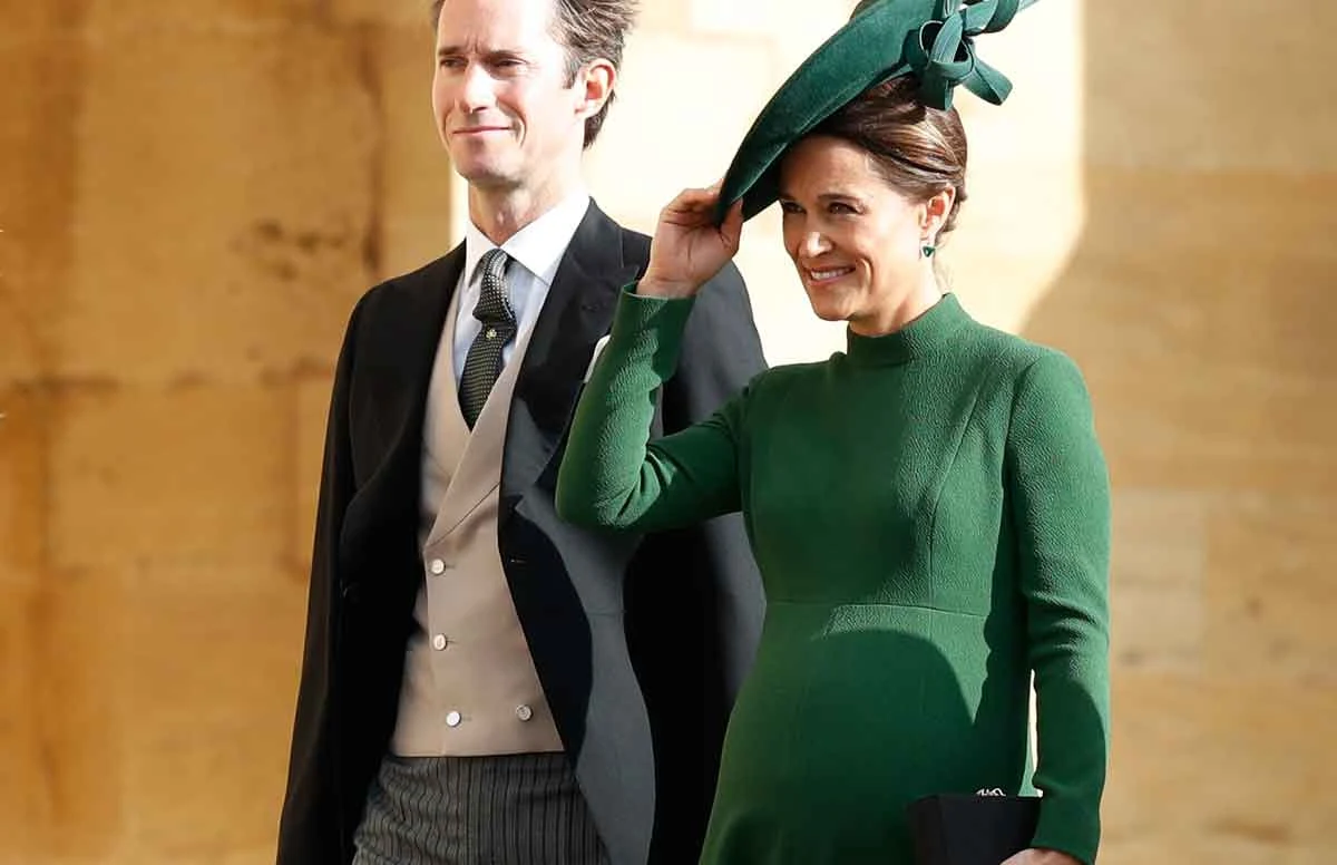 Pippa Middleton i James Matthews na ślubie księżniczki Eugenii Pippa Middleton i James Matthews na ślubie księżniczki Eugenii