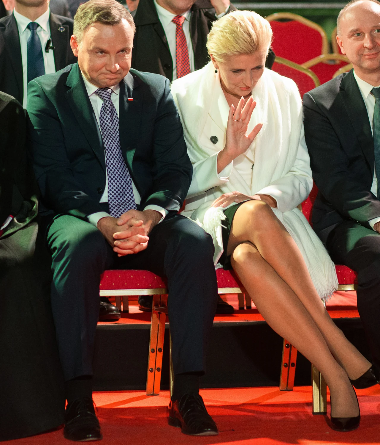 Andrzej i Agata Dudowie Andrzej i Agata Dudowie