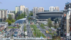 Widok na Katowice z Urzędu Miasta, zdj. ilustracyjne 