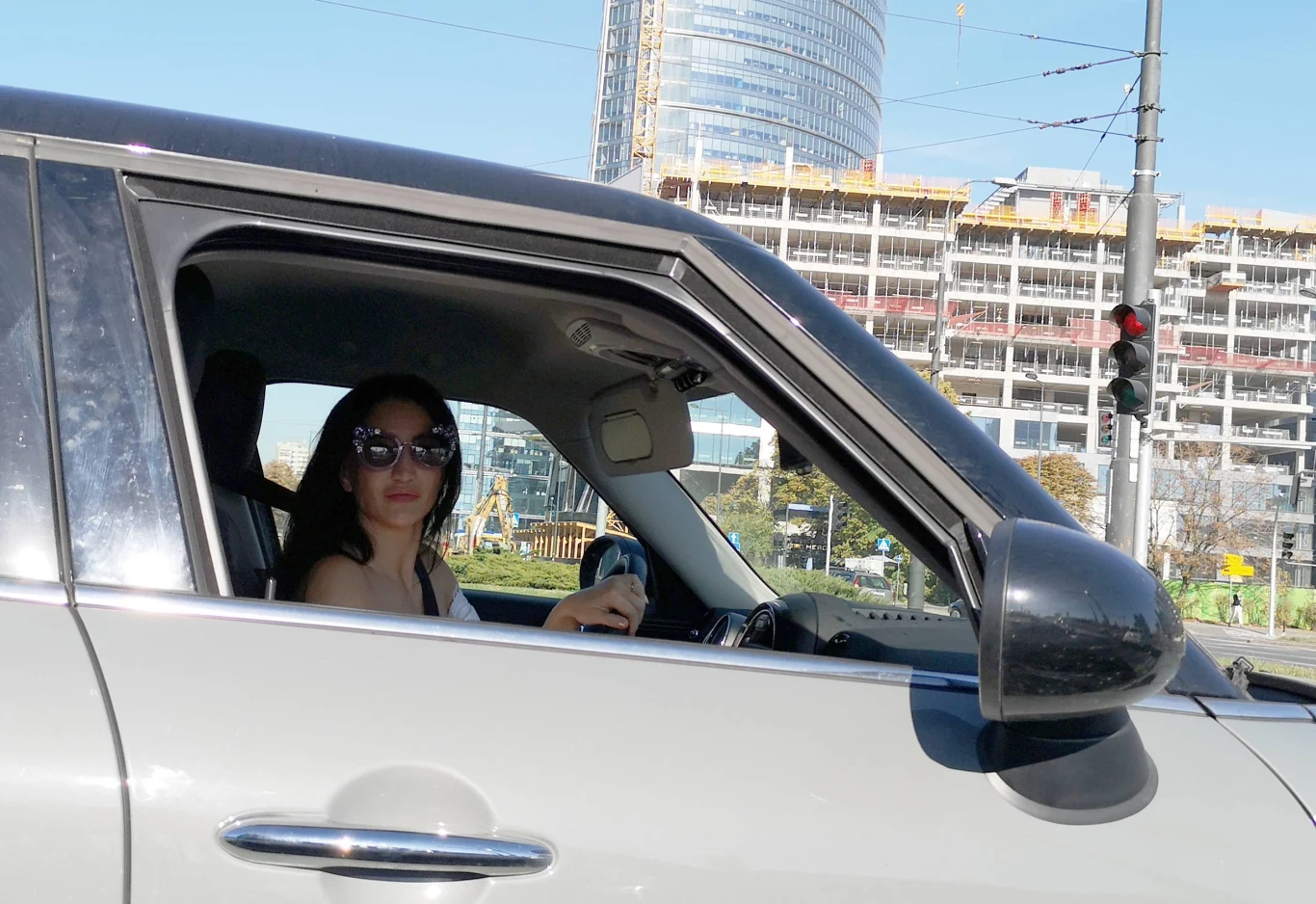 Steczkowska wróciła za kółko! Steczkowska wróciła za kółko!