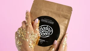 Peeling kawowy Błyskotliwy Prowokator Shimmer Gold - nowość od BodyBoom